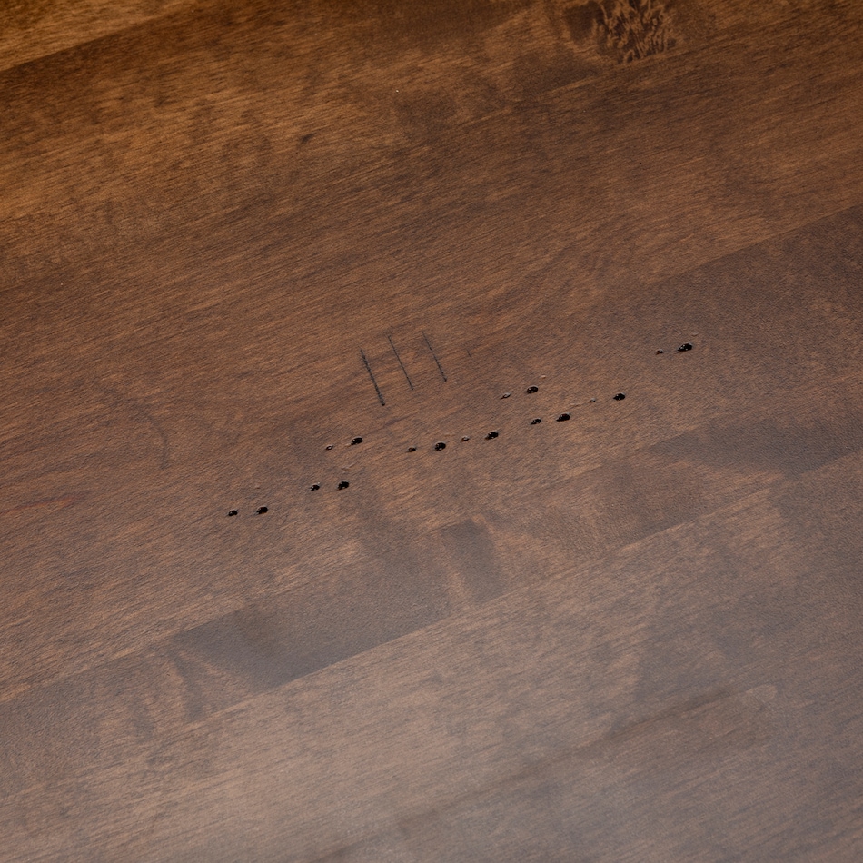 brown country formal dining room   