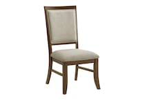 brown country formal dining room   