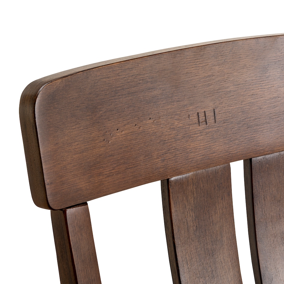 brown country formal dining room   