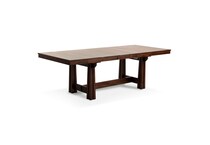 brown country formal dining room acrtt  