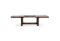 brown country formal dining room acrtt  