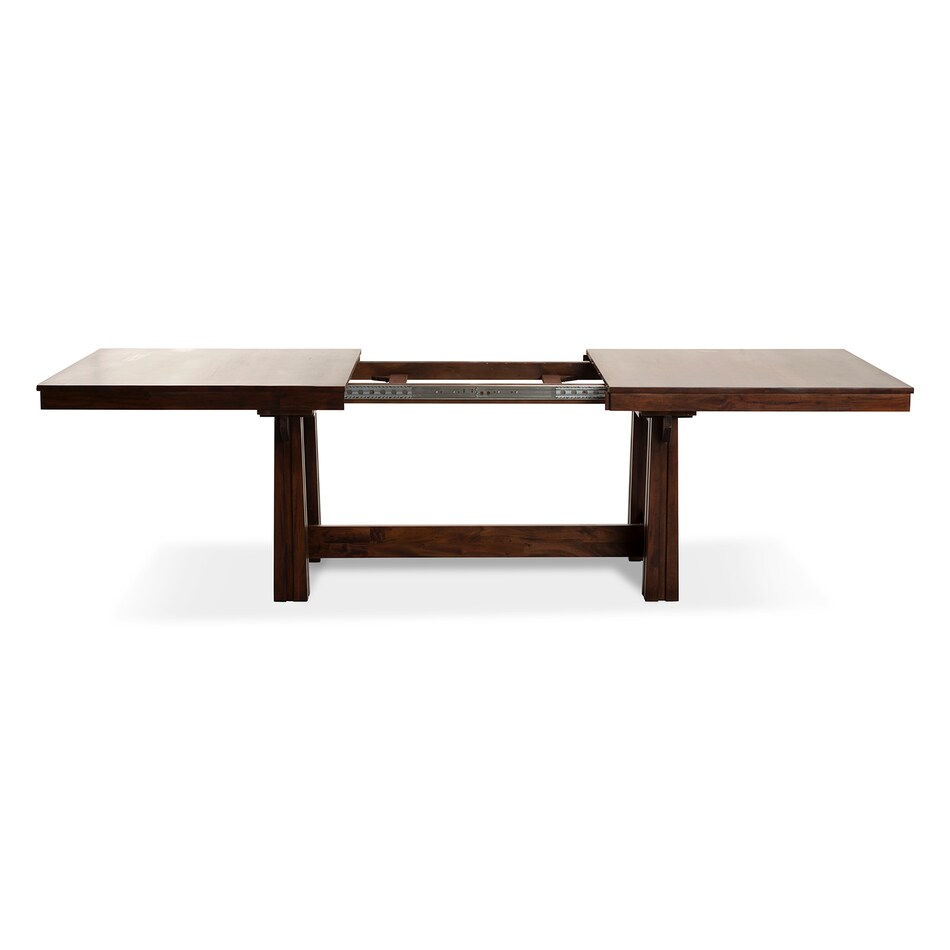 brown country formal dining room acrtt  