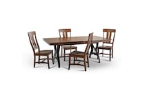brown country formal dining room ip  