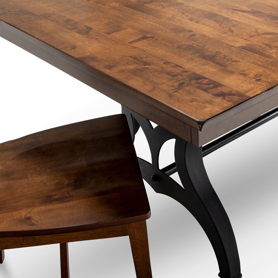 brown country formal dining room ip  