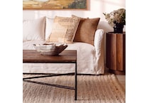 brown end table   