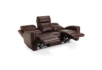 brown leathermatch sofa   