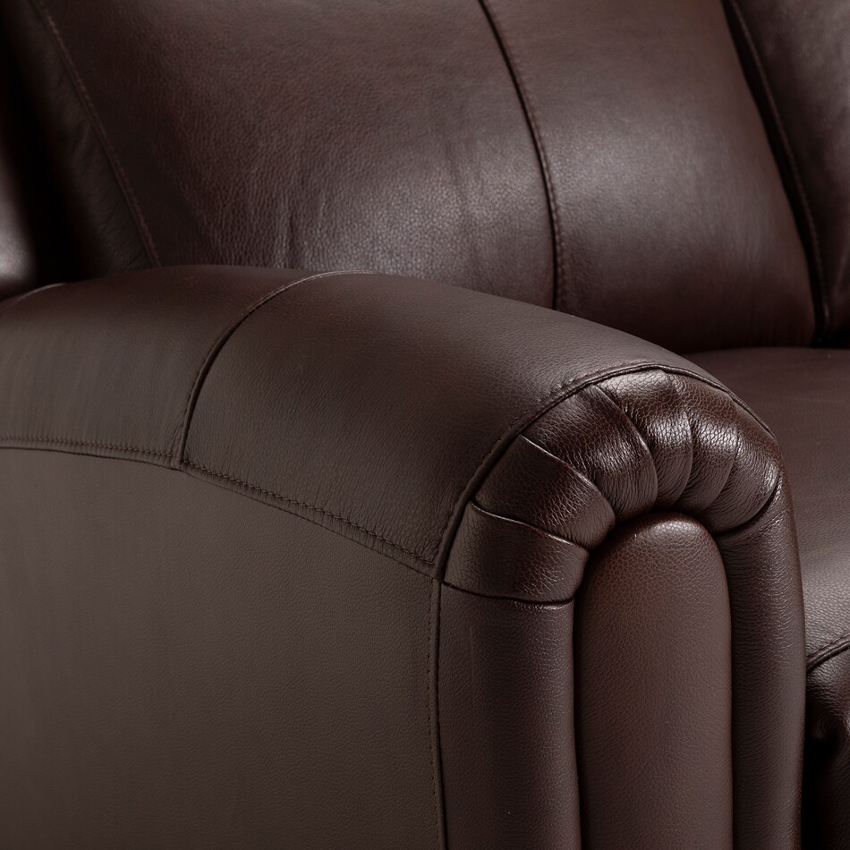 brown leathermatch sofa   