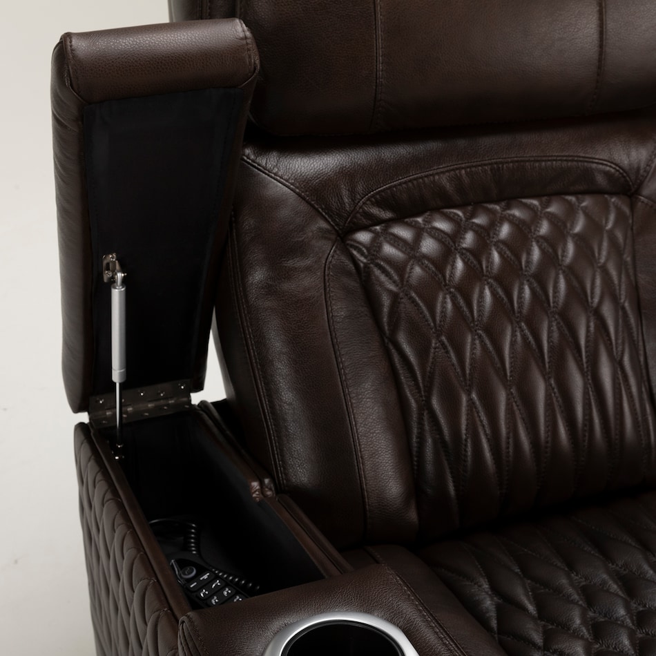 brown leathermatch sofa   