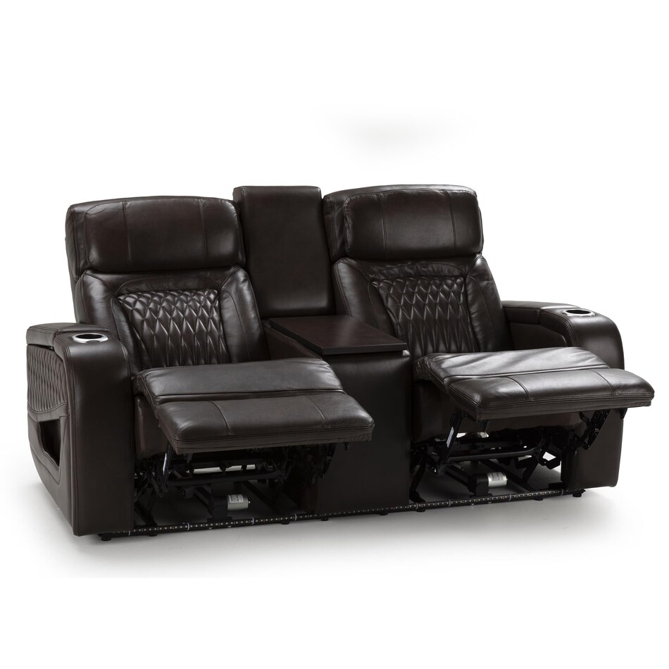 brown leathermatch sofa   