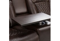 brown leathermatch sofa   