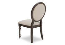 brown oatmeal traditional formal dining room   