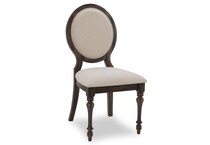 brown oatmeal traditional formal dining room   