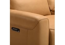 brown sectional w recliner vpc  