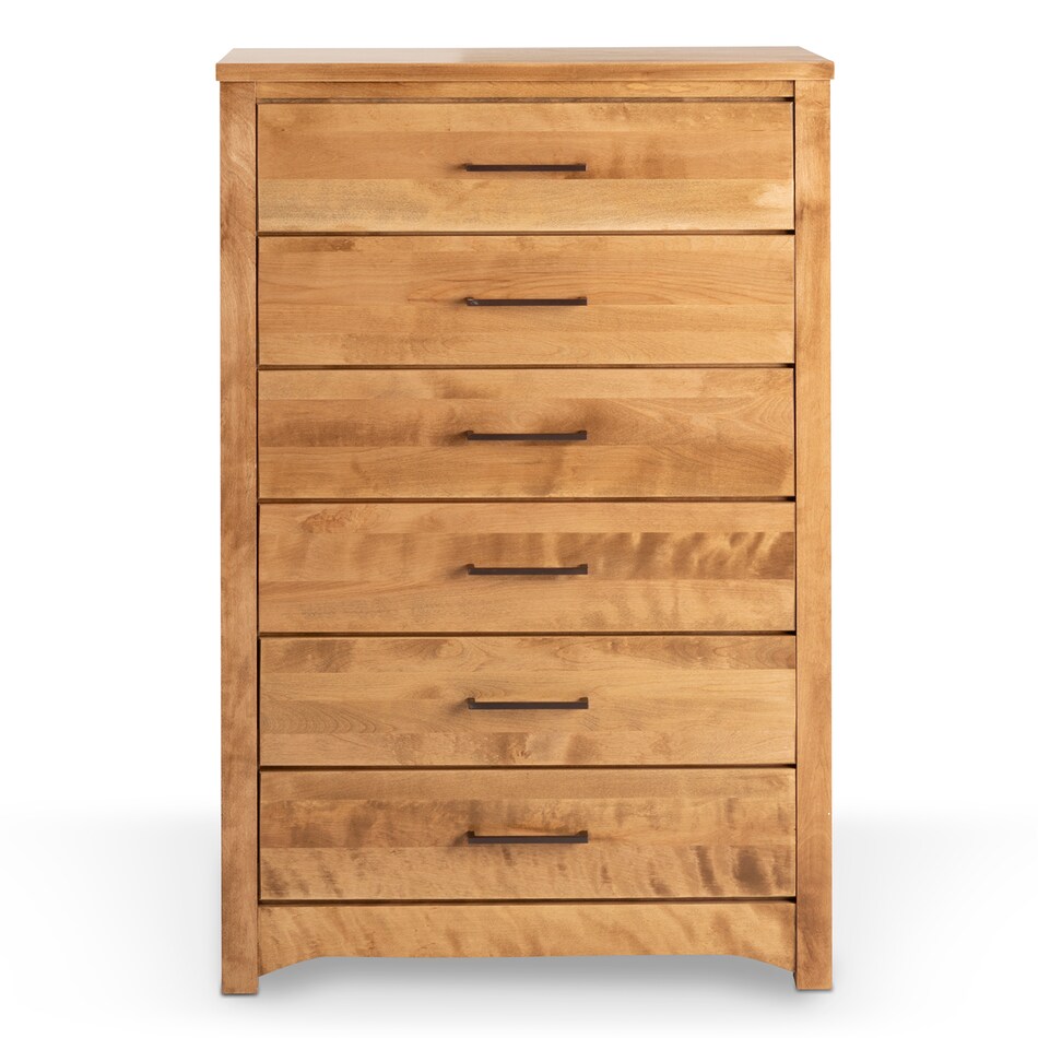 brown solid wood bedroom   
