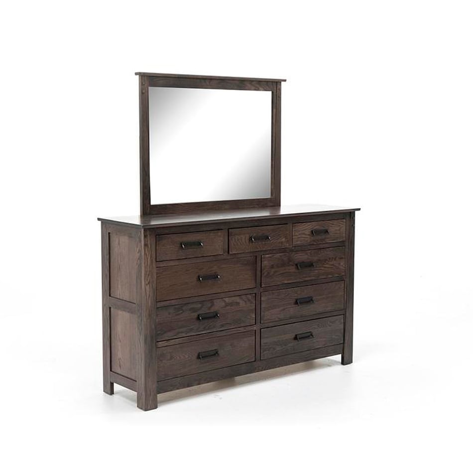 brown solid wood bedroom   