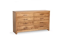 brown solid wood bedroom   