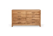 brown solid wood bedroom   