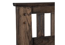 brown solid wood bedroom wbkb  