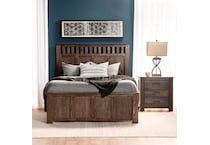 brown solid wood bedroom wbkb  