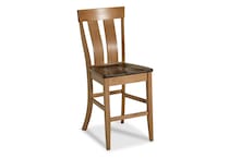brown solid wood dining   