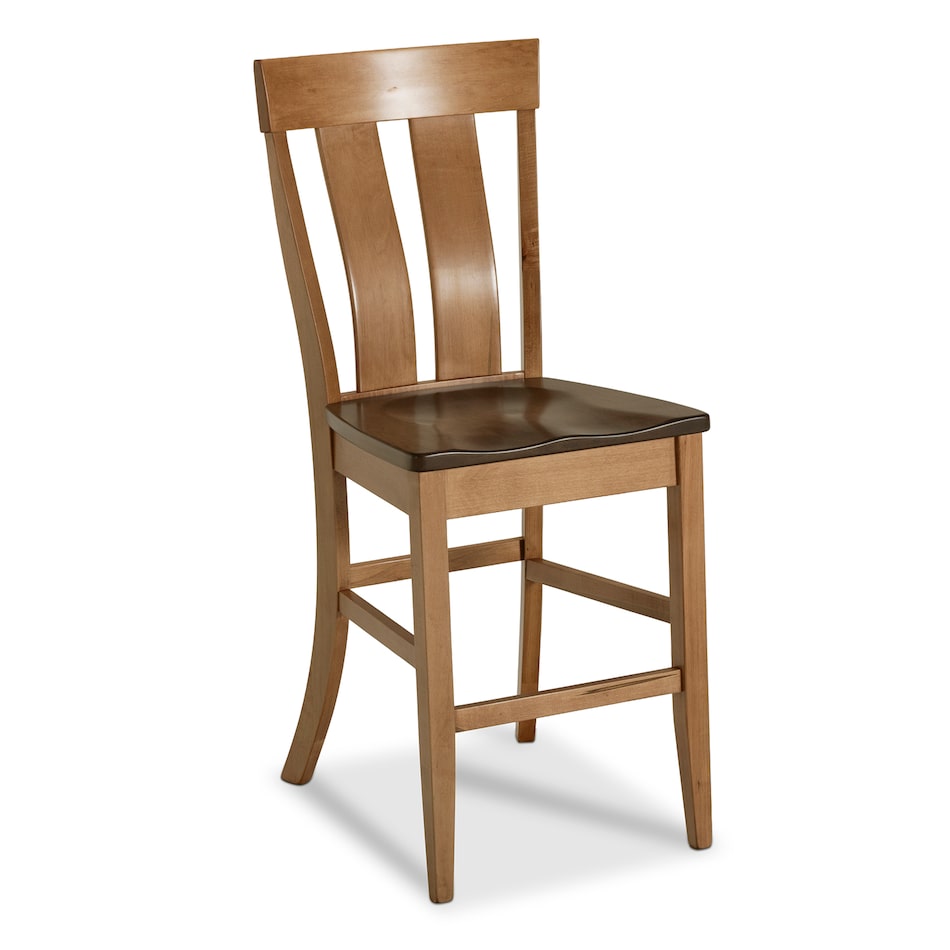 brown solid wood dining   