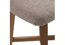 brown solid wood dining   