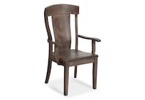 brown solid wood dining   