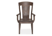 brown solid wood dining   