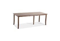 brown solid wood dining dtl  