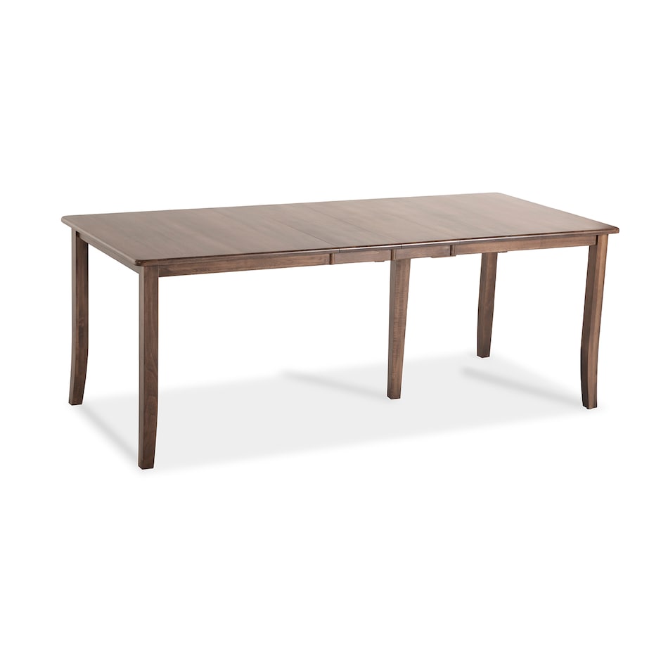 brown solid wood dining dtl  