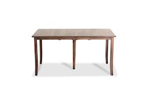brown solid wood dining dtl  