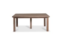 brown solid wood dining ddt  