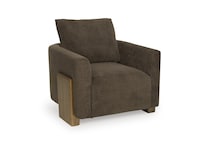 brown stationary chair   