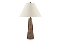 brown table lamps   