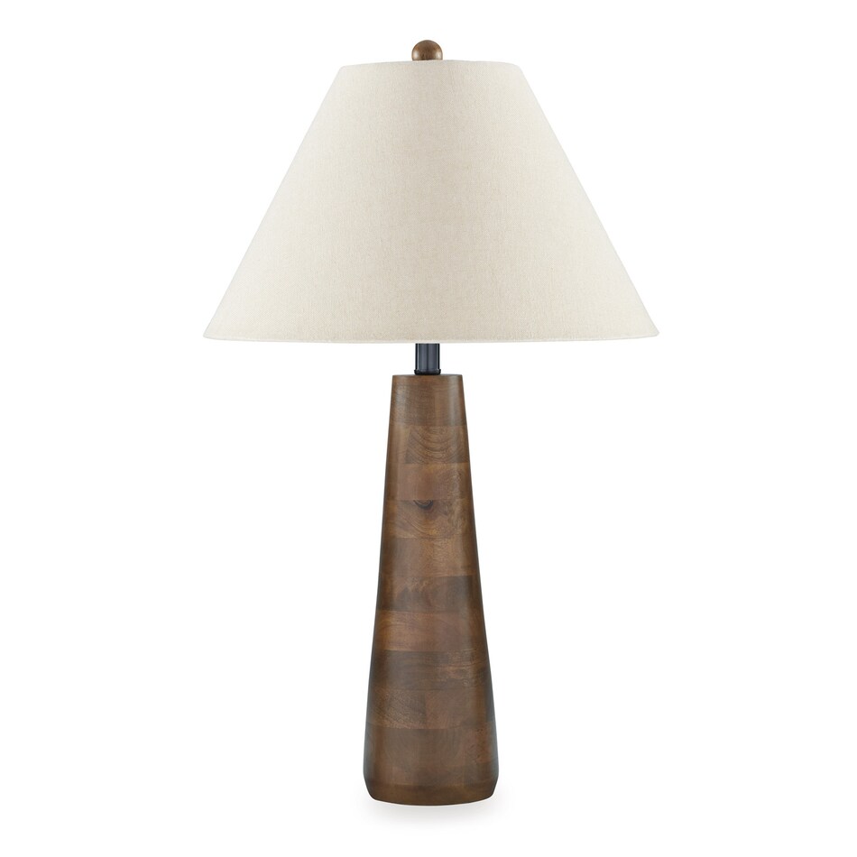 brown table lamps   