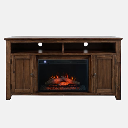 Burma Fireplace Console