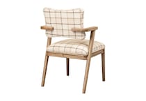 brown traditional formal dining room   