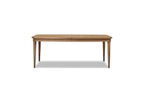 brown traditional formal dining room   