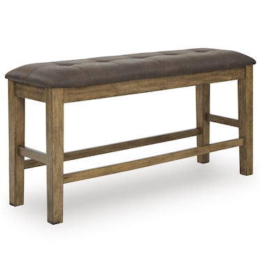 Ralene Light Brown Counter Bench