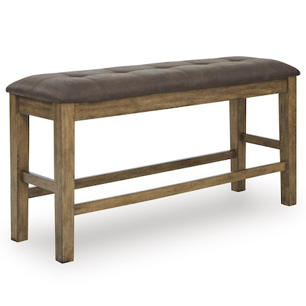 Ralene Light Brown Counter Bench