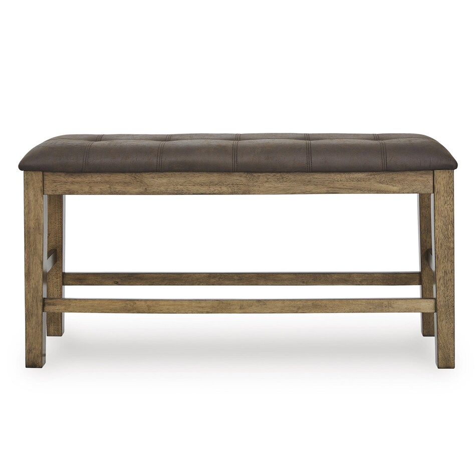 brown traditional formal dining room   