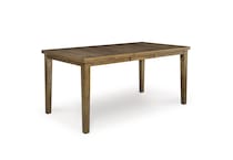 brown traditional formal dining room   