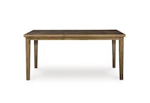 brown traditional formal dining room   