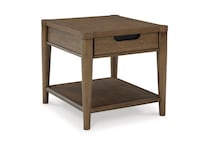 brown transitional casual tables   