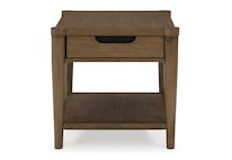 brown transitional casual tables   