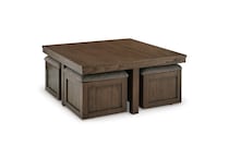 brown transitional casual tables   