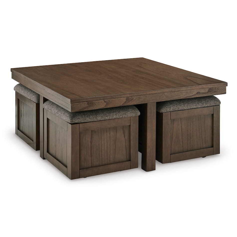 brown transitional casual tables   