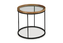 brown transitional casual tables   