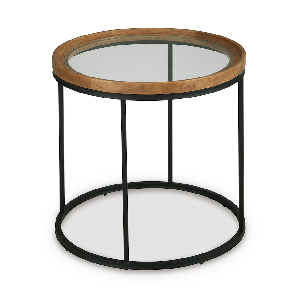 brown transitional casual tables   