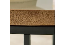 brown transitional casual tables   
